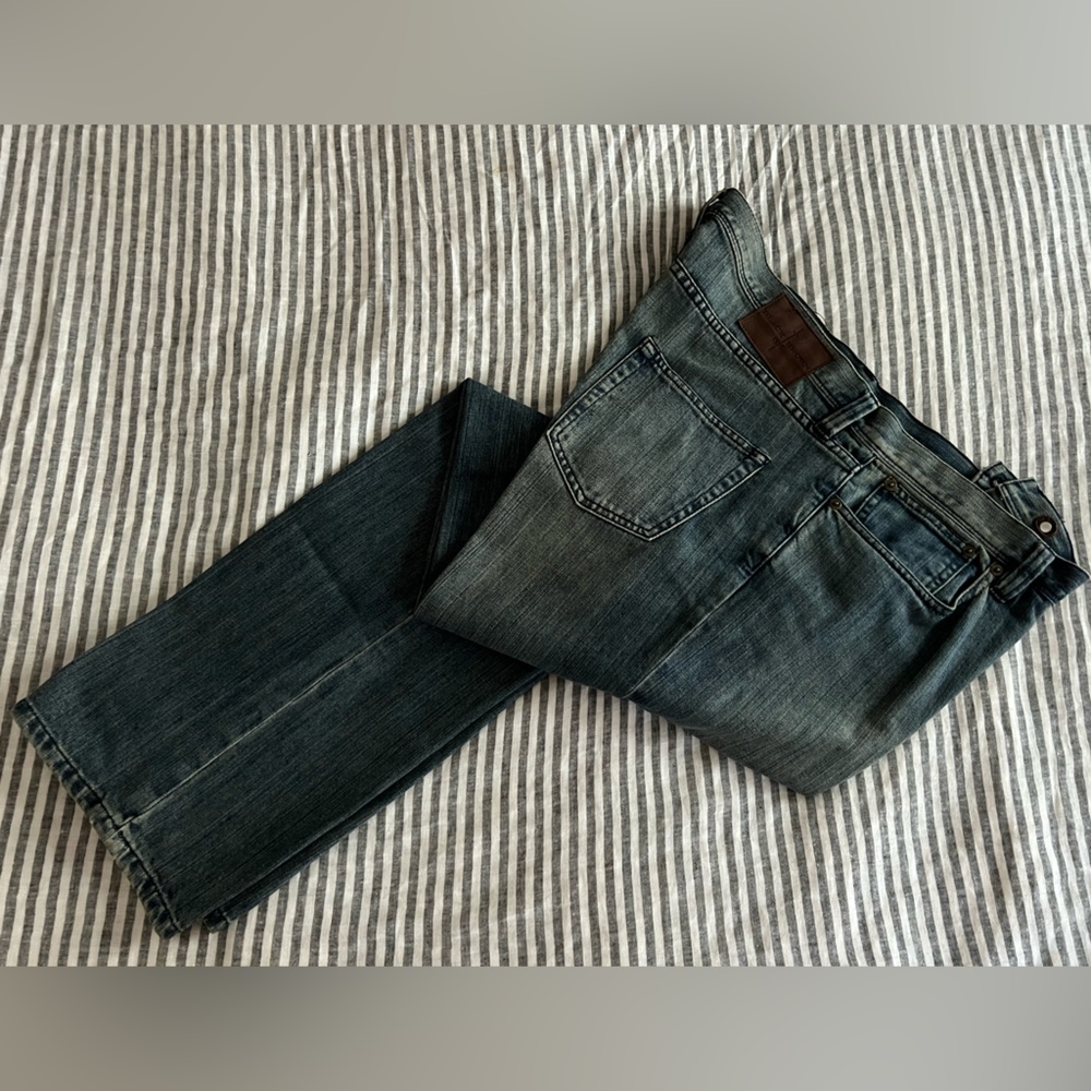 Black Brown by Lord and Taylor mens big and tall denim jeans. Size 40x32